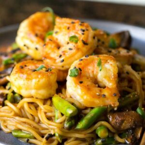 Shrimp Yaki Soba