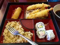 Shrimp & Vegetable Tempura Bento Box